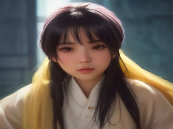 蜜桃动漫在手机平板上播放新番动画的画面，色彩鲜艳，背景是粉色系房间